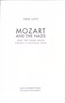 Erik Levi Mozart and the Nazis 2010 title