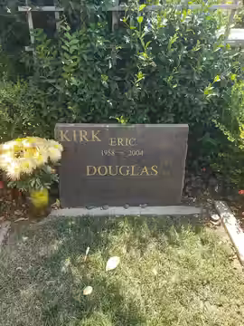Grave of Kirk Douglas. (2020)