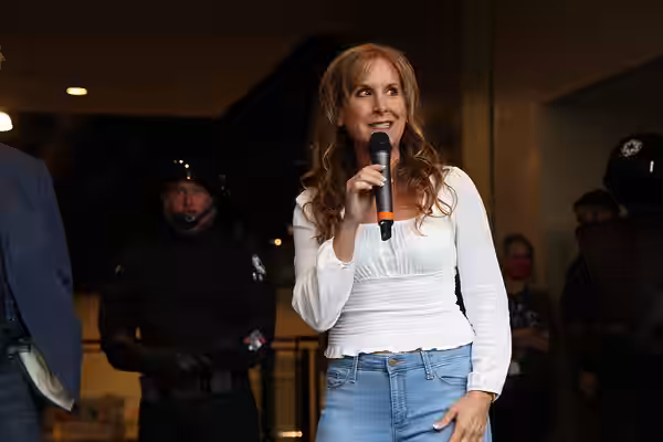 Jodi Benson at GalaxyCon Raleigh in 2021