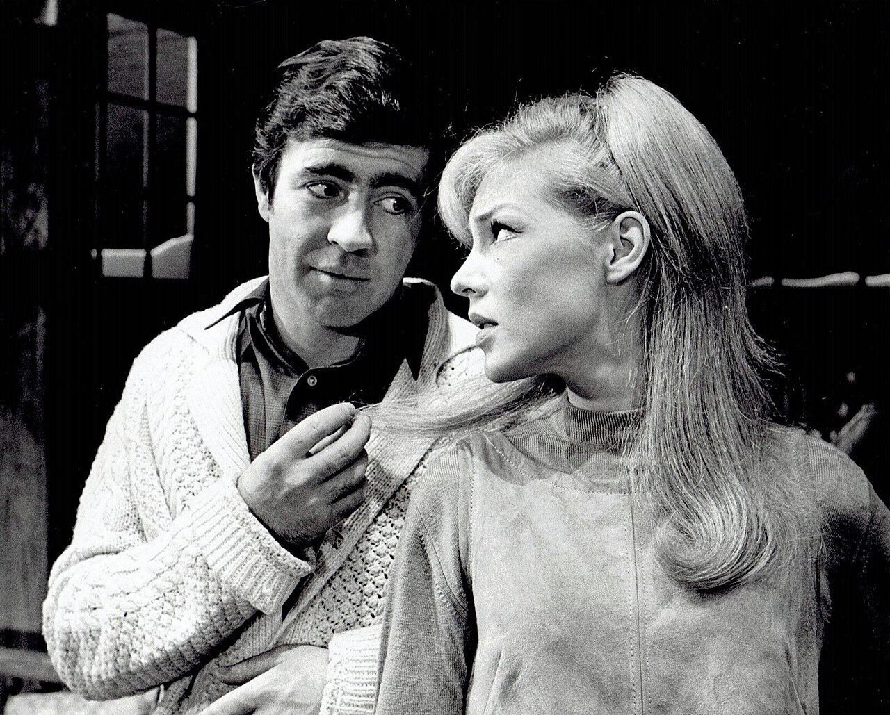 This publicity still, a vintage photo from the 1964 play Poor Richard by Jean Kerr, was published and distributed with the intention of circulating attention fo