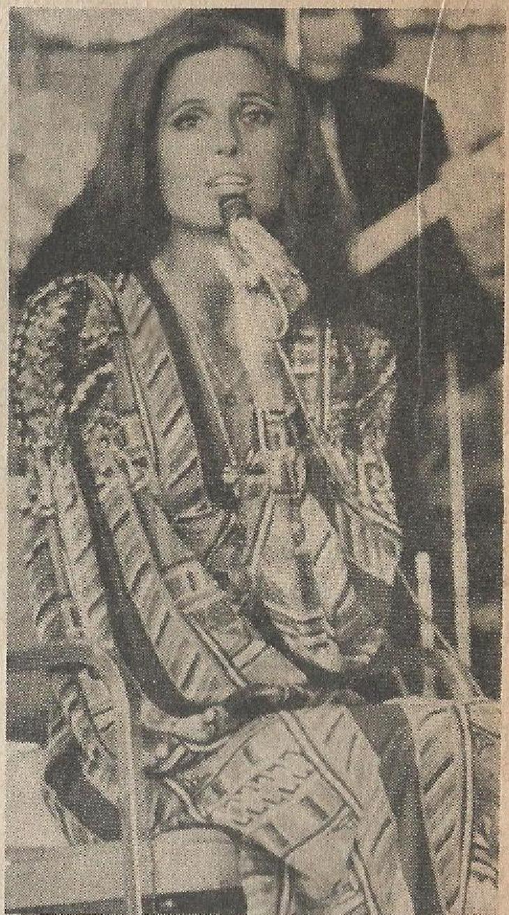 Foto Daliah Lavi di Majalah Varianada Edisi 84 Tahun 1972