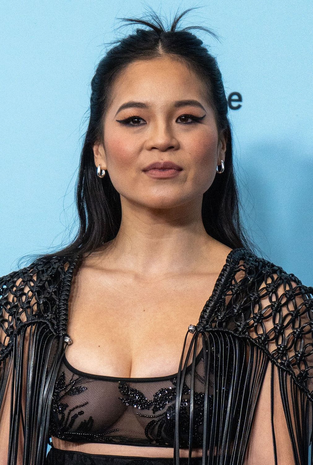 Kelly Marie Tran at the red carpet for The Wedding Banquet at the 2025 Sundance Film Festival in Park City, Utah.
