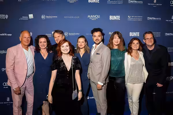 Nominees and jury of the category "The Voice" at the German Acting Awards 2024
