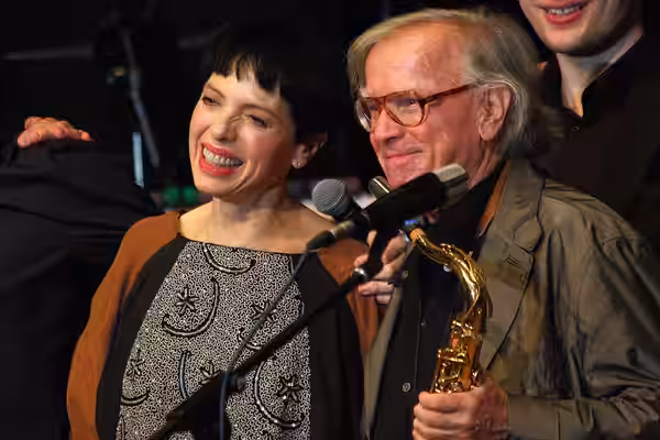 Helen Schneider and Klaus Doldinger (2013)