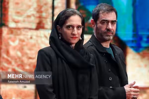 شهاب حسینی و درناز حاجی ها در اختتامیه جشنواره فیلم کوتاه تهران (2024)