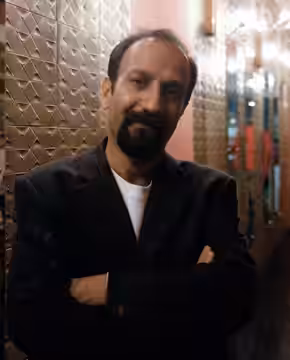 Asghar Farhadi at the screening of his movie About Elly during the Vienna International Film Festival 2009.