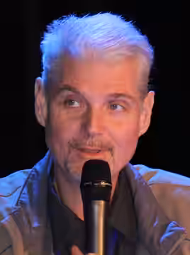 Tom Kane at the Magic City Comic Con in 2015