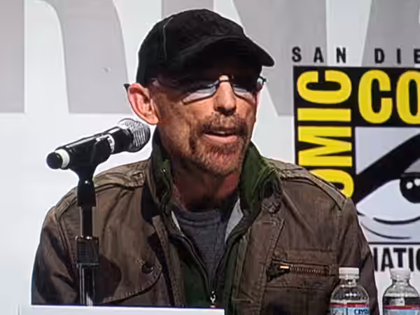 Actor Jackie Earle Haley participating in the panel for A Nightmare on Elm Street at WonderCon 2010.