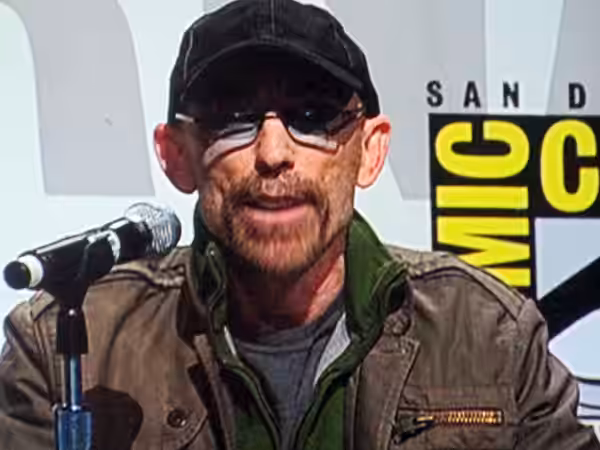 Actor Jackie Earle Haley participating in the panel for A Nightmare on Elm Street at WonderCon 2010.