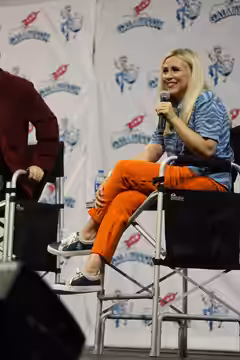 Ashley Eckstein at GalaxyCon Richmond in 2022