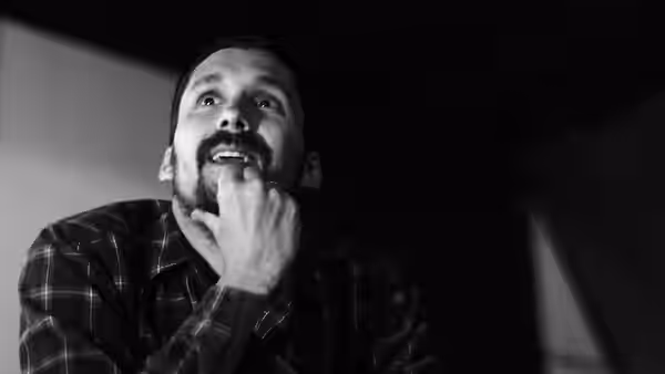 Lisandro Alonso, director de cine argentino, en una función del II Festival de Cine Radical de La Paz, Bolivia (2015).