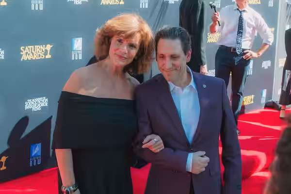 Jules Urbach &amp; Robin Curtis at the 53rd Saturn Awards (2026)