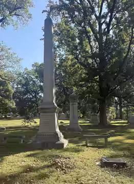 Graves of William Seward Burroughs I (1857–1898), Mortimer P. Burroughs (1885–1965), Laura Lee Burroughs (1888–1970), and William Seward Burroughs II (1914–1997 (2025)