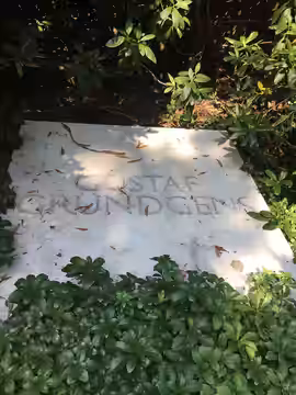 Grabstätte Gustaf Gründgens 2020