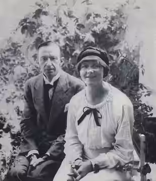 Rudolf Blümner und Nell Walden, 1917