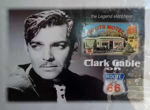 Historic Route 66 in Carthage, Missouri. Boots motel (2017)