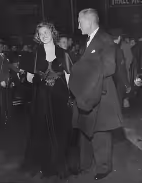 Swedish film actress Ingrid Bergman &amp; American film director Victor Fleming (1948)