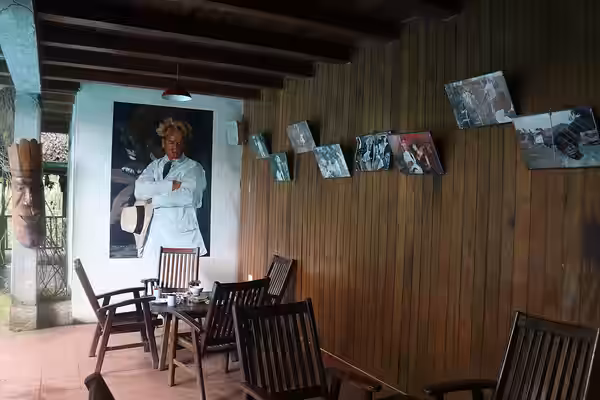 Interiores de la Casa Fitzcarraldo en Iquitos, Perú. (2019)