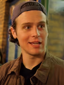 Jonathan Groff. Leicester Square, London. (2010)