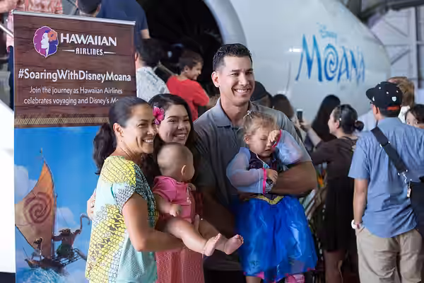 Hawaiian Airlines Disney Moana Airplane