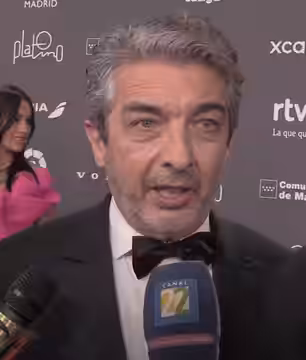 Ricardo Darín en alfombra roja de los Premios Platino 2023 (19:16)
