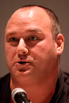 Actor Will Sasso on the Neighbors from Hell panel at the 2010 San Diego Comic Con in San Diego, California. Please attribute to Gage Skidmore if used elsewhere.