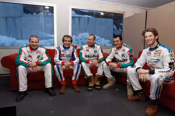 2011 - J. Villenveuve, F. A. Prost, O. Panis, F. Lagorce et R. Grosjean (2010)