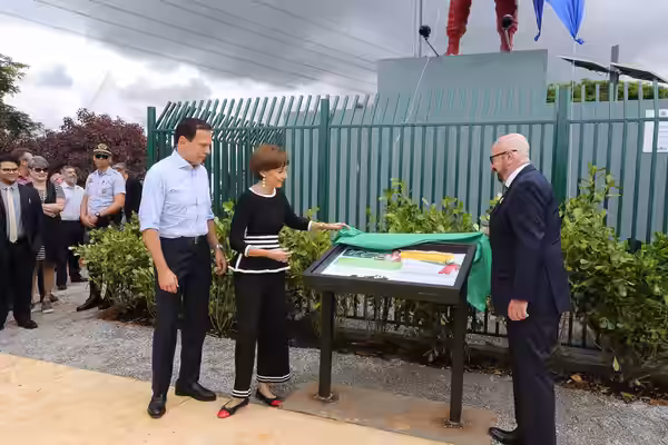 Governador do Estado de São Paulo, João Doria, em Inauguração da estátua em homenagem ao tricampeão mundial Ayrton Senna. Local: Guarulhos\SP. Data: 18\12\2019 