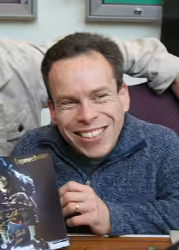 Warwick Davis, English-born actor. Taken at the Norwich Sci-Fi Film, Toy, and Collectors' Fair in 2006.