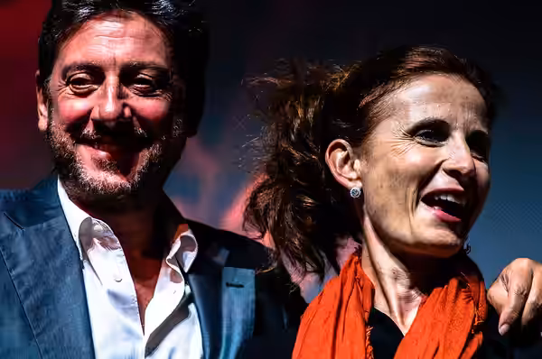 Director Sergio Castellitto and Wife Margaret Mazzantini - Twice Born (2012)