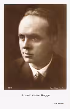 Rudolf Klein-Rogge by Frieda Riess (1919)