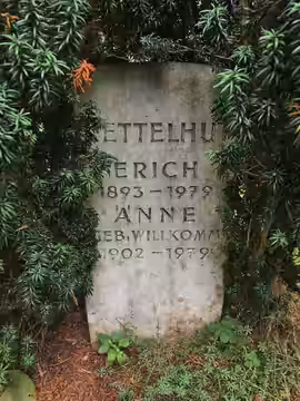 Grabstätte Erich Kettelhut 2020