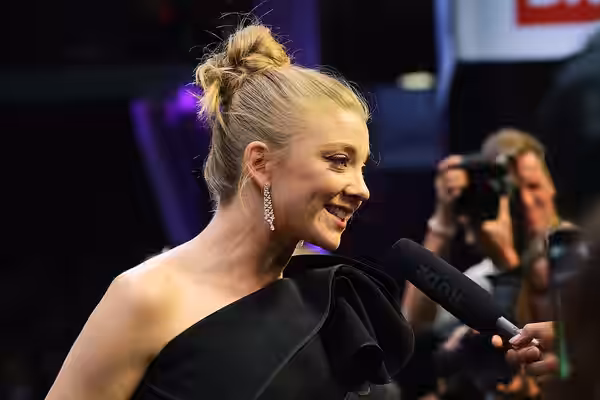 British actress Natalie Dormer "Picnic at Hanging Rock" during the 14th Zurich Film Festival on October 5, 2018 in Switzerland.
