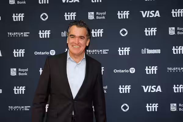 Brian d'Arcy James at the 2024 Toronto International Film Festival (TIFF) for the movie Millers In Marriage.