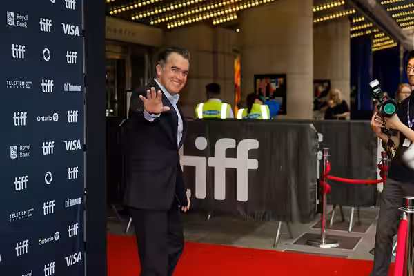 Brian d'Arcy James at the 2024 Toronto International Film Festival (TIFF) for the movie Millers In Marriage.