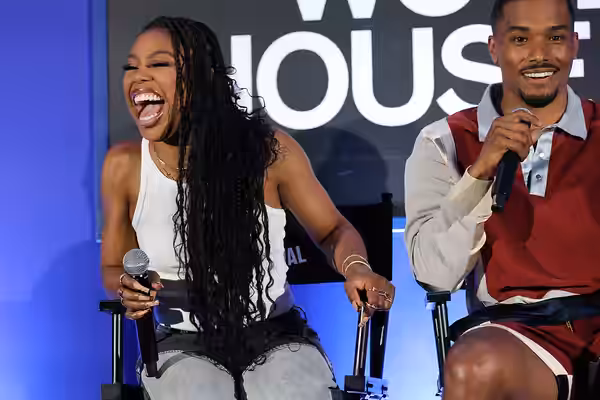 Gail Bean and Rome Flynn at Essence Fest 2025