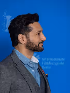 Actor Cas Anvar at the Berlinale 2019