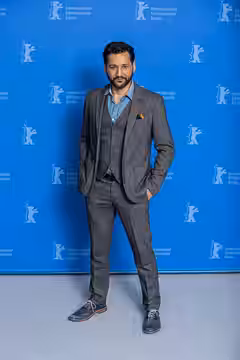 Actor Cas Anvar at the Berlinale 2019
