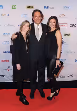 Julie Bristow, President &amp; CEO, Bristow Global Media Inc.; Slawko Klymkiw CEO, CFC; and Wendy Crewson. Photo: Sam Santos/George Pimentel Photography. (2016)