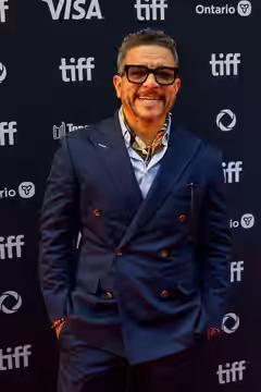 Virgil Williams, screenwriter, at the 2024 Toronto International Film Festival (TIFF) for the movie The Piano Lesson.