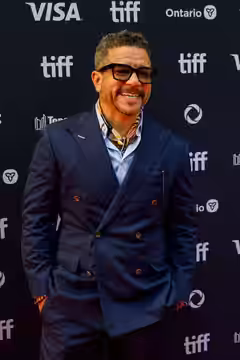Virgil Williams, screenwriter, at the 2024 Toronto International Film Festival (TIFF) for the movie The Piano Lesson.