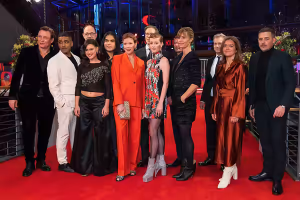 Oliver Masucci, Alexander Karim, Philipp Stölzl, Rosabell Laurenti Sellers, Joshua Odjick, Franziska Weisz, Leonie Benesch, Cécile de France, Barbara Eder and K (2023)