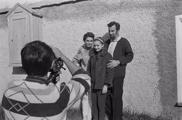 A Heidi című 1968-as amerikai-német film forgatása Svájcban