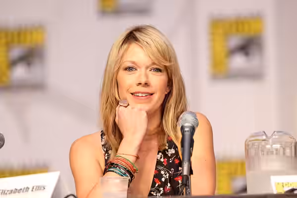 Actress Mary Elizabeth Ellis on the It's Always Sunny in Philadelphia panel at the 2010 San Diego Comic Con in San Diego, California.