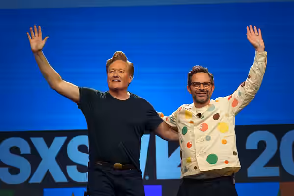 Conan O'Brien in conversation with Nick Kroll at South by Southwest 2024