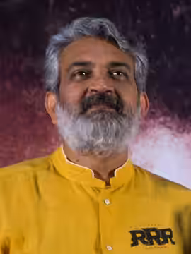 SS Rajamouli, Ram Charan, Alia Bhatt, N.T.Rama Rao Jr. At The RRR Press Meet in Chennai. (2021)