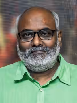 M. M. Keeravani at Inji Iduppazhagi Audio Launch (2015)