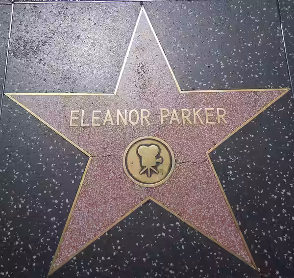 Eleanor Parker's star on the Hollywood Walk of Fame (2010)