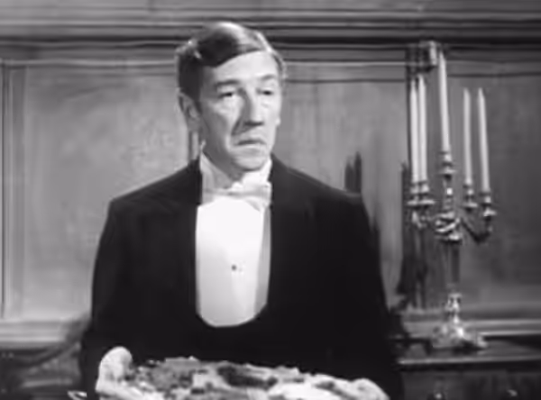 Richard Haydn in American film And Then There Were None (1945)