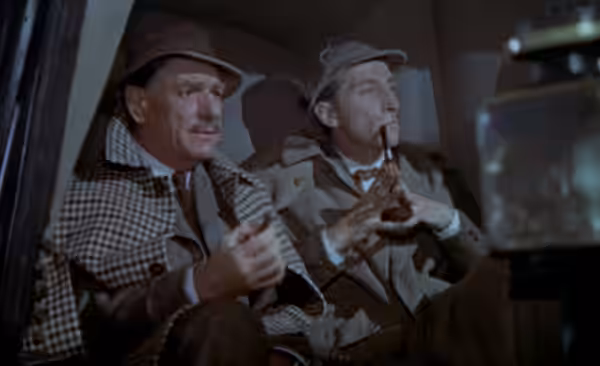 Scene from The Hound of the Baskervilles. (1959)